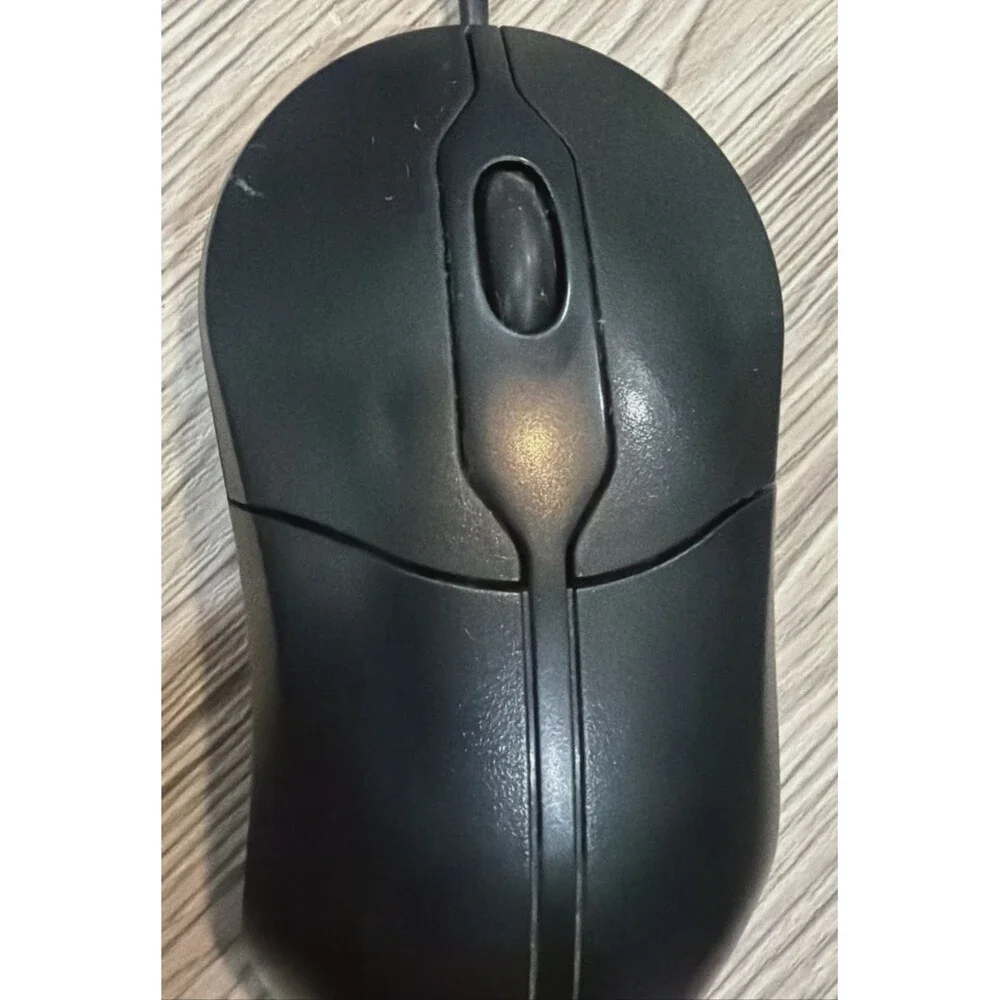 Dell 3 Button Optical USB Wired Mouse 0XN967 Black PC Laptop Tested OEM